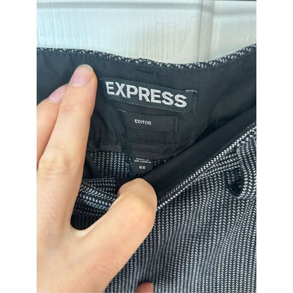 Express dress pants size 6s gray (short) - Picture 2 of 5